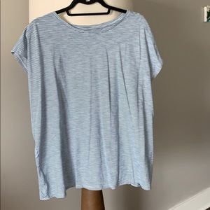 Ruffle back Cotton T